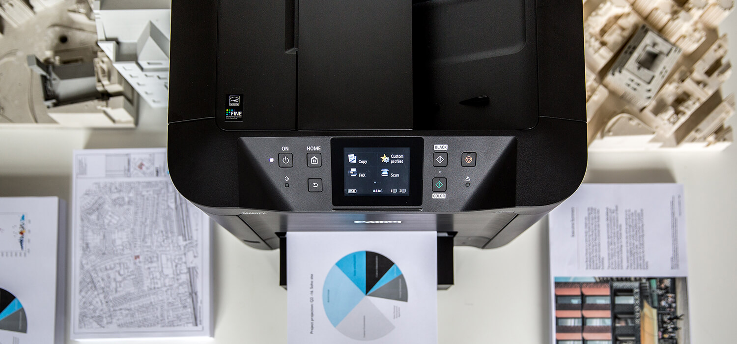 MAXIFY MG5450 the complete small office solution top view