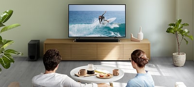 Sunet surround frontal pe 2.1 canale